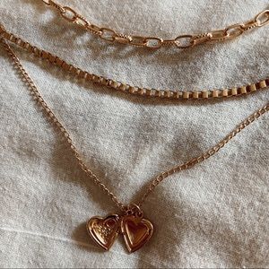 Urban Outfitters Layered Gold Necklace